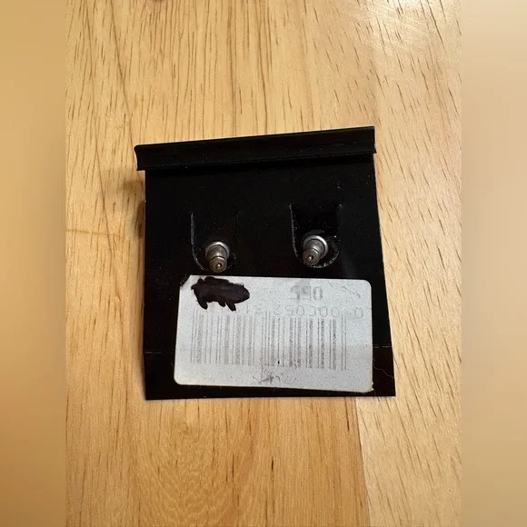 Vintage Napier Faux Pearl Stud Earrings - Picture 2 of 4